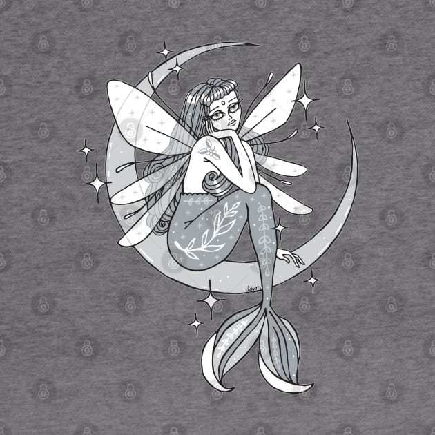 Mermaid Moon Fairy by DajonAcevedo